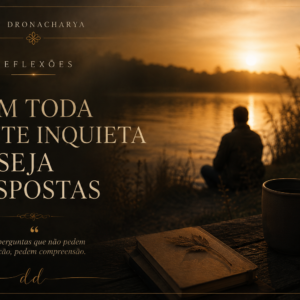 O silêncio de quem observa